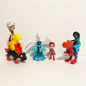 Spidey And His Amazing Friends Dino Webs Complete Lot Action Figure Dinosaur Toy